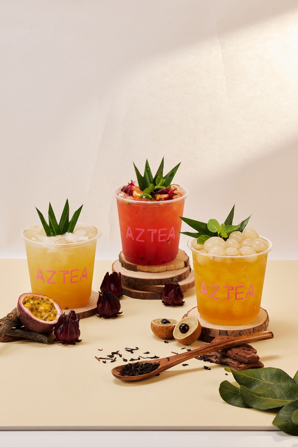Trà mãng cầu, trà tứ quý, trà long nhãn AZ TEA