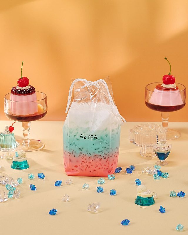 Lolipop dâu sữa – AZ TEA