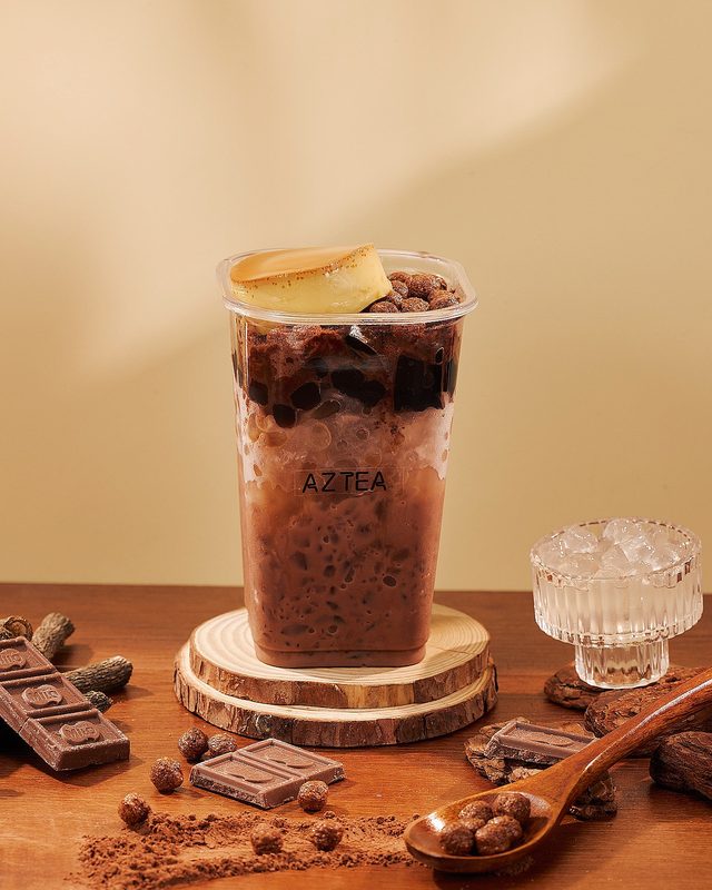 Milo dầm bánh flan – AZ TEA