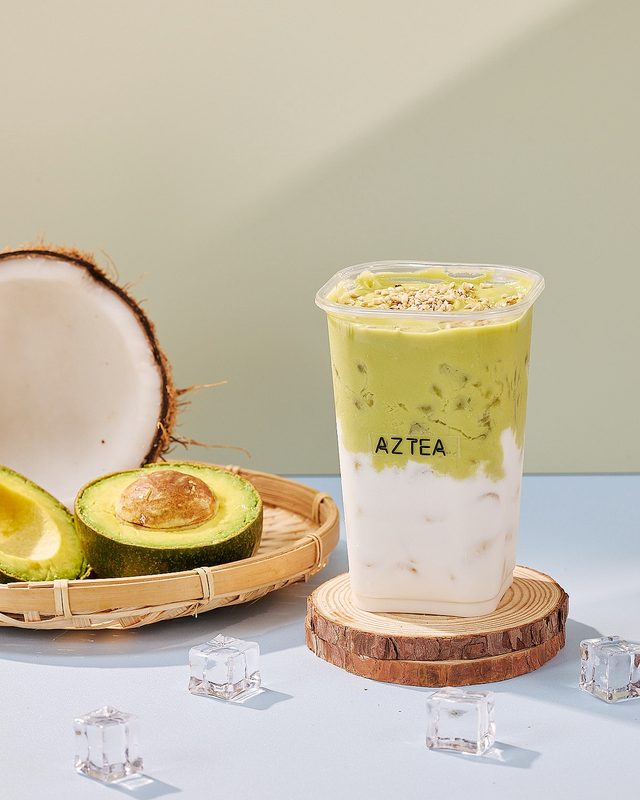 Bơ già dừa non – AZ TEA