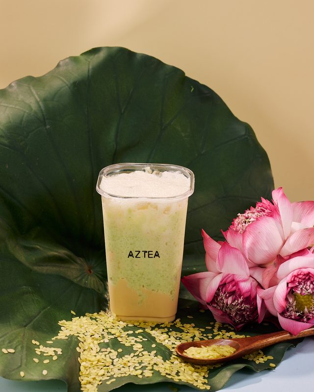 Cốm non sữa dừa – AZ TEA