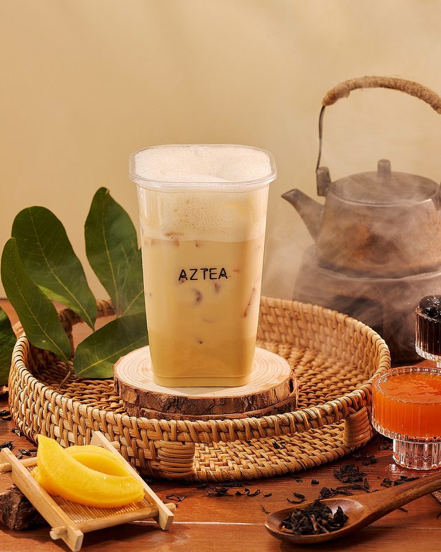 Trà sữa đào – AZ TEA